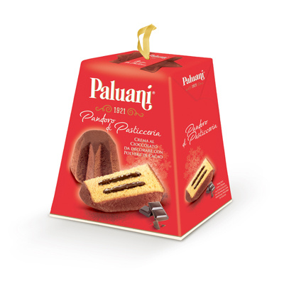 Pandoro s čokoládovým krémem Paluani 750g - CACAO